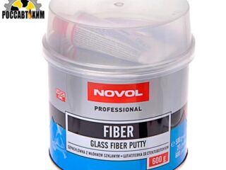 Шпатлевка НОВОЛ п/э стекловолокно 0,6кг