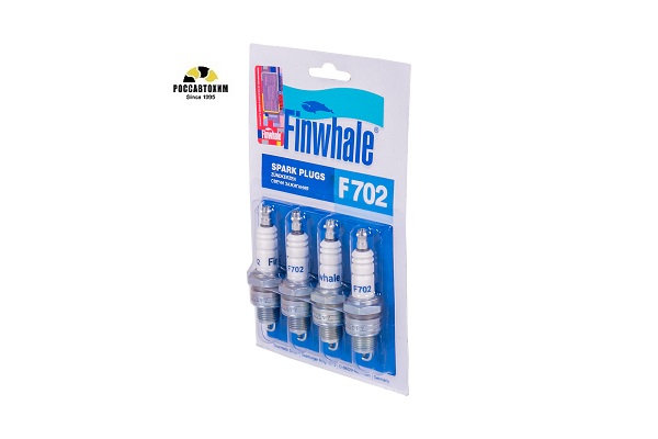 Свеча зажигания FINWHALE F702 (комплект 4 шт)
