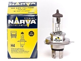 Лампа NARVA H4 48892 75/70Bт,24В