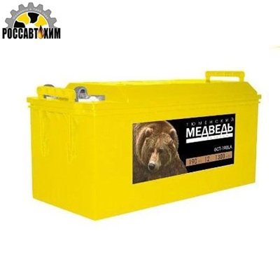 АКБ ТЮМЕНЬ Медведь 6СТ-190 АЗ п/п болт