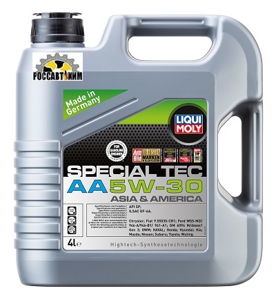 Масло моторное LIQUI MOLY Special Tec АА 5W30 4л 7516/7616