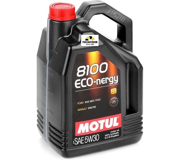 Масло моторное MOTUL 8100 Eco-nergy 5w30 A5/B5 5л /102898/109352