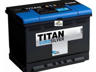 АКБ ТИТАН EURO SILVER 6СТ-61.0, 61 А/ч 620А о/п