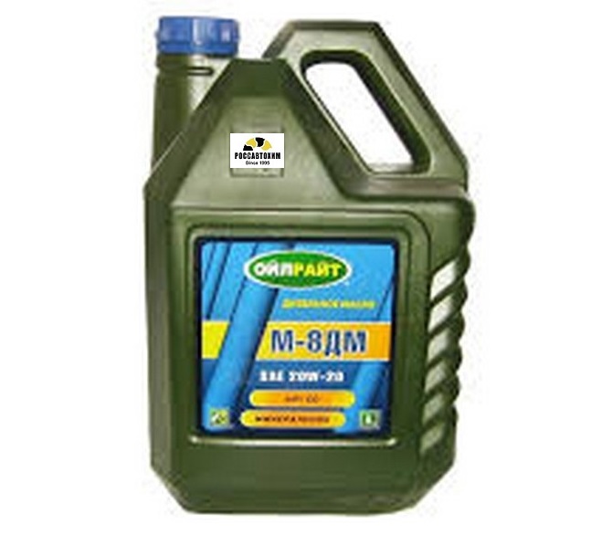 Масло моторное OILRIGHT М8ДМ 20W20 5л