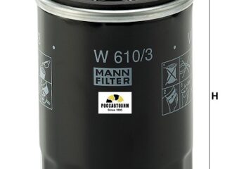 Фильтр масляный MANN W610/3