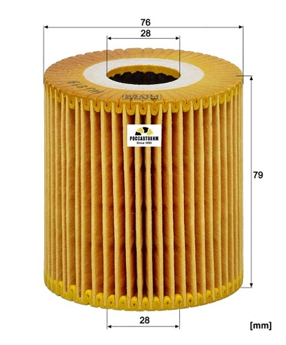 Фильтр масляный MANN HU819x