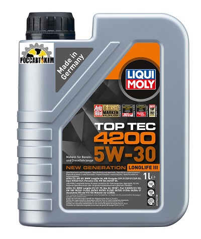 Масло моторное LIQUI MOLY Top Tec 4200 5W30 1л 7660/8972