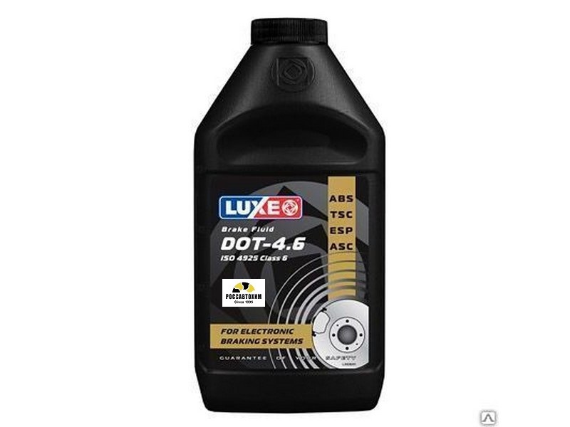 Тормозная жидкость DOT- 4.6 LUXE 455г