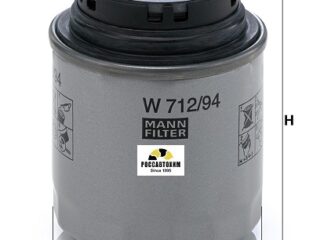 Фильтр масляный MANN W712/94