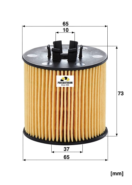 Фильтр масляный MANN HU712/6x
