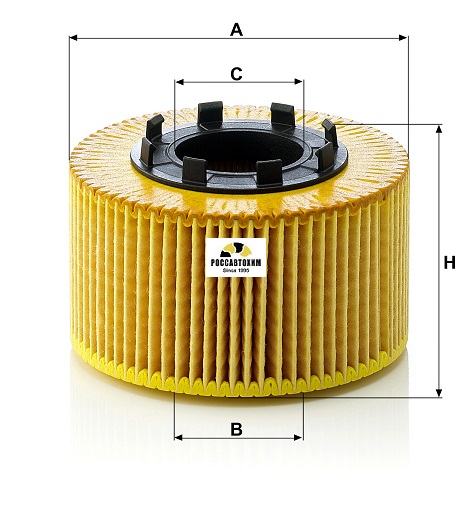 Фильтр масляный MANN HU920x