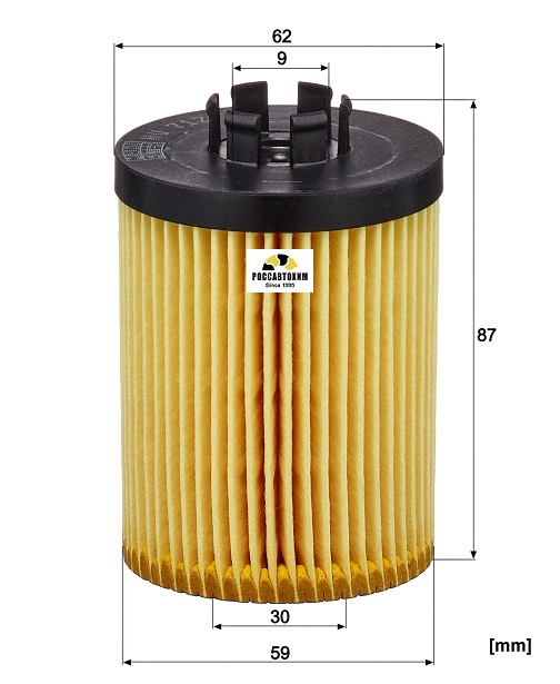 Фильтр масляный MANN HU712/8x