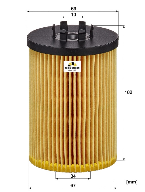 Фильтр масляный MANN HU715/5x