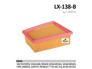 Фильтр воздушный LUXE LX-138-B