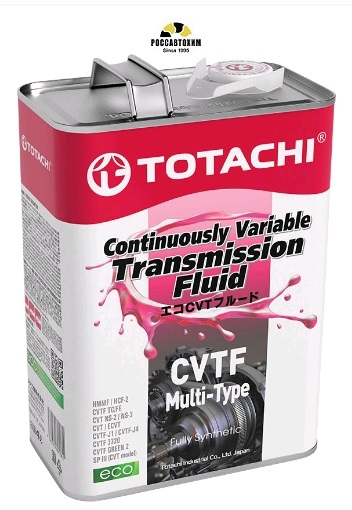 Масло трансмиссионное TOTACHI ATF CVTF MULTI-TYPE синт. для вариатора 4л