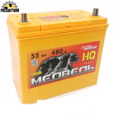 АКБ ТЮМЕНЬ Медведь Silver Ca/Ca 55Ач о/п 65B24L