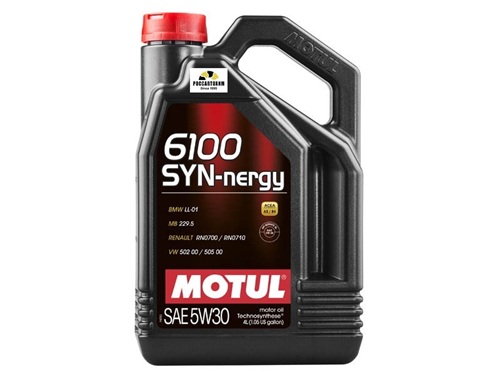 Масло моторное MOTUL 6100 SYN-Nergy 5w 30 4л/113253/