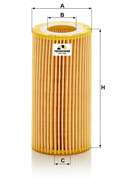 Фильтр масляный MANN HU719/8x