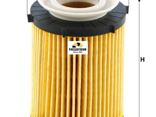 Фильтр масляный MANN HU711/6z