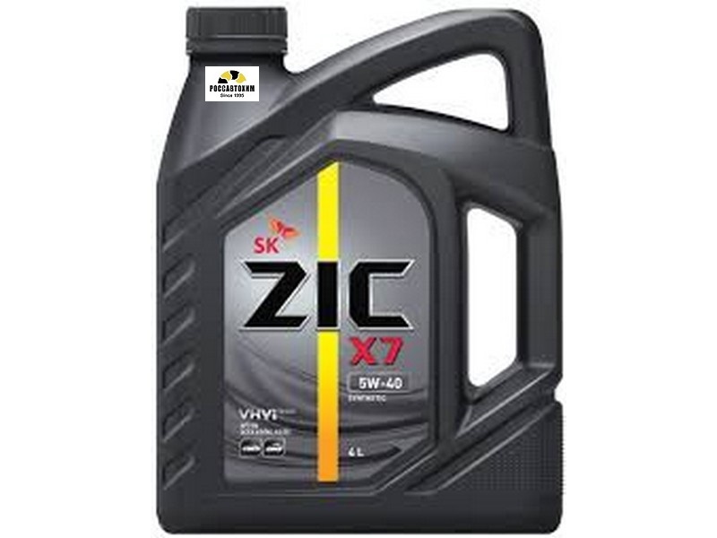 Масло моторное ZIC X7 5W40 4л