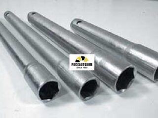 Ключ свечной 14мм с магнитом 250мм Сервис Ключ / 75354 /