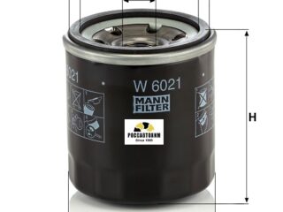 Фильтр масляный MANN W6021