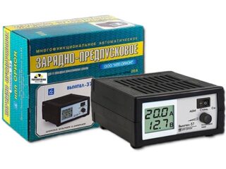 Зарядное устройство "Вымпел-37" (автомат 0-20А,14, 1/14, 8/16В, сегментный ЖК инд.)
