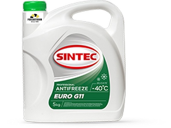 Антифриз SINTEC EURO (зеленый) 5кг /990554/