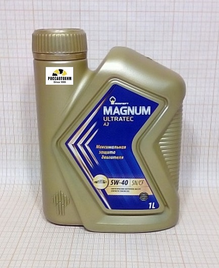 Масло моторное Роснефть Magnum Ultratec SN/CF 5W-40 1л синт.