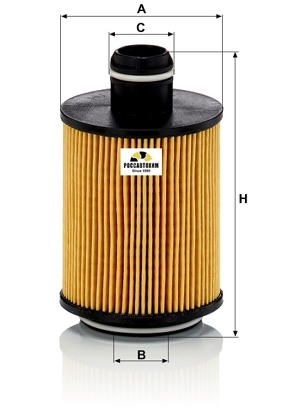 Фильтр масляный MANN HU712/11x