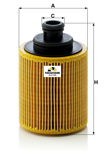 Фильтр масляный MANN HU712/7x