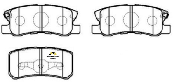 Колодки тормозные дисковые HSB HP5139