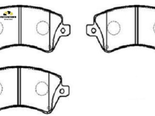 Колодки тормозные дисковые HSB HP5145