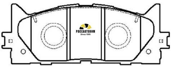 Колодки тормозные дисковые HP5242 (HP5179)