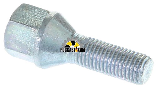 Болт М12*30,5*1,5 колёсный иномарки с буртиком ключ 19 11675