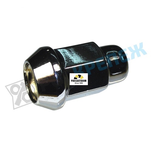 Гайка М12*1,5 колесная закрыт (S=17, L=35мм, хром) 19705