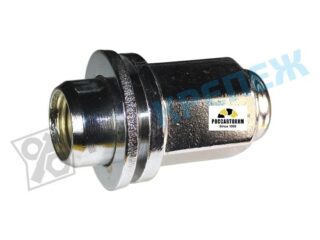 Гайка М14*1,5 колесная закрыт с п/ш (S=21, L=47мм, D19, хром)  19712