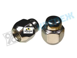 Гайка М12*1,5 колесная закрыт (S=21, L=27мм, хром) 19704