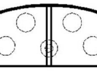 HP9808 Колодки тормозные дисковые