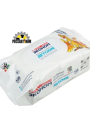 Салфетки Смарт влажные детские (120шт)