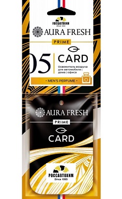753 Ароматизатор AURA FRESH PRIME CARD №5 (23144)