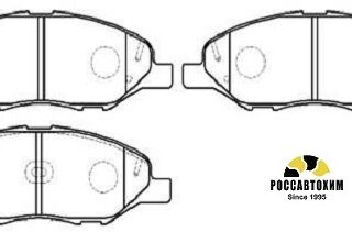 Колодки тормозные дисковые HP5267