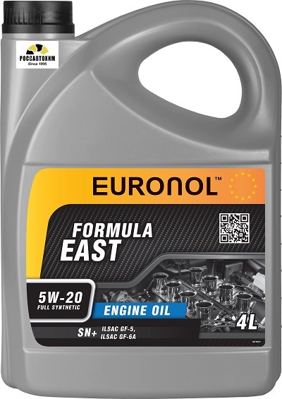 Масло моторное EURONOL EAST FORMULA 5w-20 ILSAC GF-5 4L 80198
