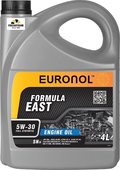 Масло моторное EURONOL EAST FORMULA 5w-30 ILSAC GF-5 4L 80209