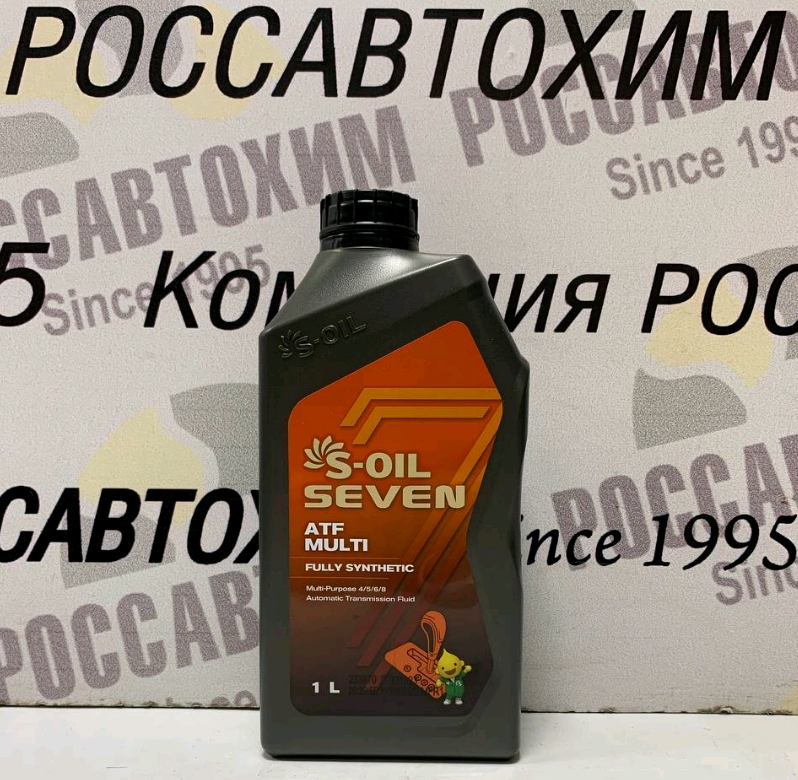 Трансмиссионное масло S-OIL 7 ATF MULTI синт. 1л E107987