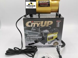 Компрессор CITY UP TORNADO (30л/мин) 10atm 12V для колес R12 R16 в мешке AC580TOR