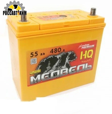 АКБ ТЮМЕНЬ Медведь Silver Ca/Ca 55Ач п/п 65B24R