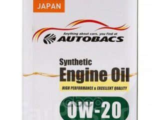 Масло моторное AUTOBACS ENGINE OIL SYNTHETIC 0W20 SP/GF-6A / (1л) Сингапур