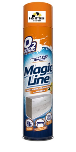 Очиститель полироль для мебели 650мл ML5000 аэр