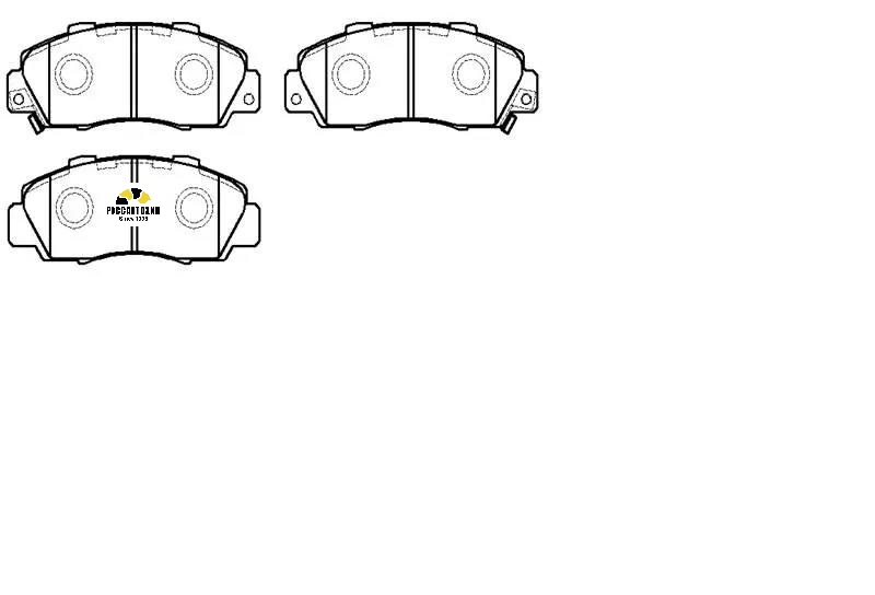 HP5009 Колодки тормозные дисковые
